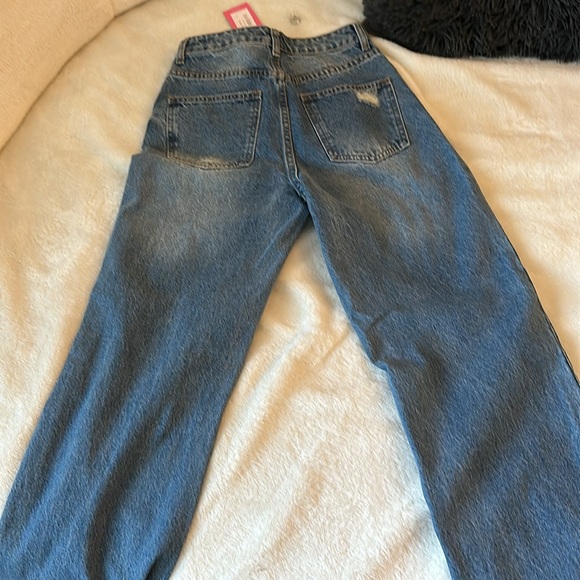 Edikted Straight Leg Jeans - Picture 6 of 7